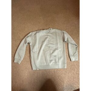 Alexander Jane The Cloud Crew‎ Sage Green Sweatshirt M/L AJ3004 Relaxed Fit